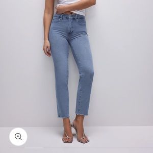 GOOD AMERICAN GOOD LEGS STRAIGHT JEANS
